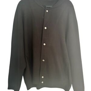 ElieTahari Viscose Blend Snap-Front Bomber Jacket